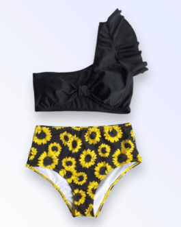 Tanga alta - Girasoles